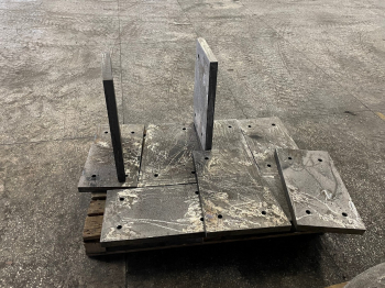 Футеровка бункера дробилки КСД