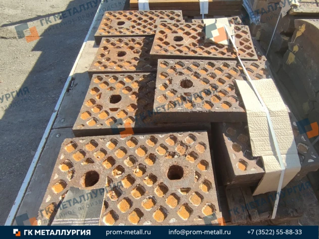 Плита защиты бункера