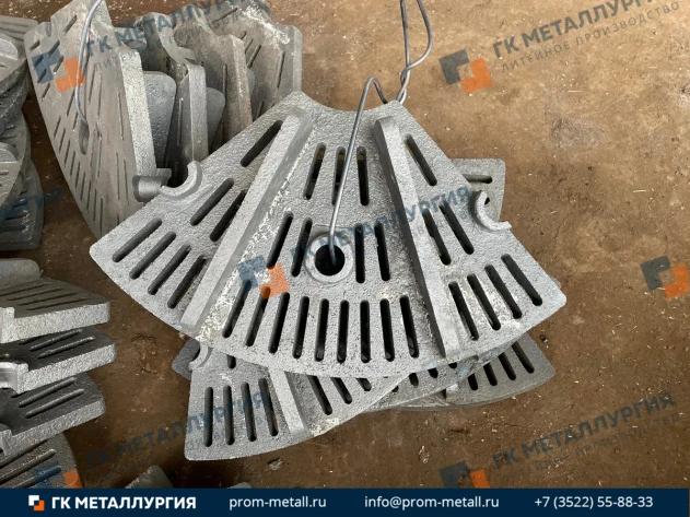 Решетка разгрузочная СМ 6008.01.03.001