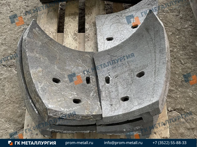 Плита вагоноопрокидывателя
