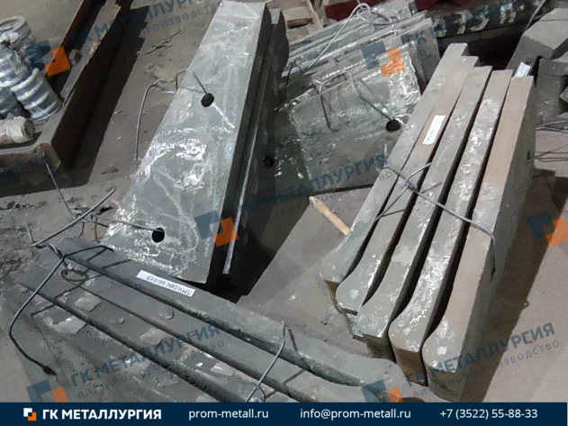 ПЛИТЫ БРОНЕФУТЕРОВОЧНЫЕ ЛОБОВЫЕ ПМН.004.00.005