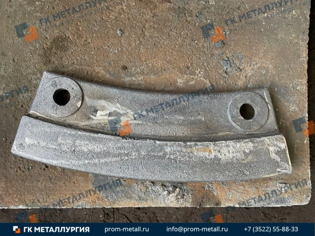 Футеровка спирали классификатора Г2-М449-32/1
