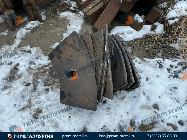 Футеровка торцевая СМ 6001.01.02.012