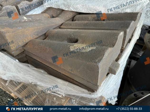 Бронеплита конусно-волнистая ПК 960043.00.001