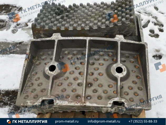 Плита бронефутеровочная 3630.03.002А