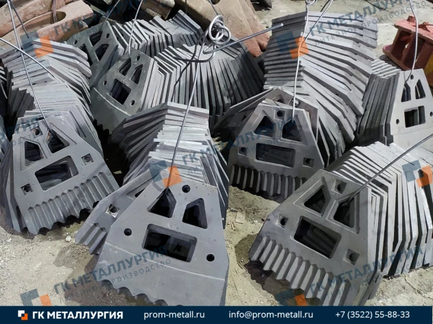 Футеровка классификатора М449-34